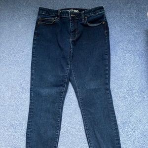 Lands End Mid Rise Skinny Jeans - Short